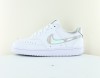 Nike Court vision low blanc gris iridesent