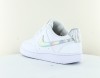 Nike Court vision low blanc gris iridesent