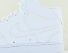 Nike Court vision mid blanc blanc