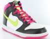 Nike Dunk hi BLANC/NOIR/JAUNE