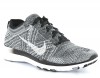 Nike free tr flyknit femme NOIR/GRIS/BLANC