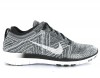 Nike free tr flyknit femme NOIR/GRIS/BLANC