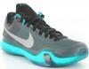 Nike kobe 10 X liberty radiant emerald NOIR/BLEU/SILVER