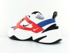 Nike M2K tekno blanc rouge bleu