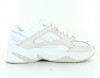 Nike M2K tekno femme beige-blanc