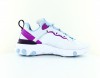 Nike React Element 55 gris bleu ciel violet