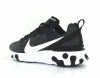 Nike React Element 55 noir blanc