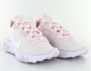 Nike React Element 55 rose blanc