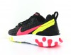 Nike React Element 55 noir rose crimson vert volt