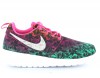 Nike Rosherun print gs ROSE/VERT/GRIS