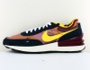 Nike Waffle one se bleu marine jaune bordeaux