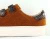 Noname Arcade straps suede camel beige