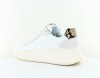 Noname Bridget trainer blanc beige kobra