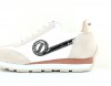 Noname City run jogger blanc beige argent rose