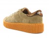 Noname Picadilly Sneaker Suede Marron/Gomme