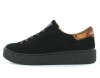 Noname Picadilly Sneaker Suede NOIR/NOIR