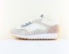 Noname Punky jogger suede blanc beige bleu ciel