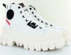 Palladium Revolt hi tx blanc blanc rose noir