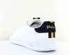 Polo Ralph Lauren Hrt CT II patch suede blanc bleu jaune