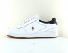 Polo Ralph Lauren Polo court sneakers low top laces blanc bleu marine gomme