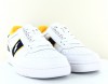 Polo Ralph Lauren Polo court sneakers low blanc bleu marine jaune