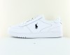 Polo Ralph Lauren Polo court sneakers low top laces blanc blanc noir