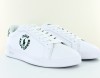 Polo Ralph Lauren Polo court sneakers high top laces blanc vert