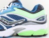 Saucony Progrid omni 9 bleu vert blanc argent