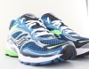 Saucony Progrid omni 9 bleu vert blanc argent