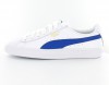 Puma Basket classic lfs Blanc bleu or