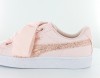 Puma Basket heart canvas femme rose rose gold