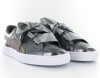 Puma Basket heart lunalux jr gris gris argent