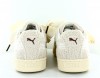 Puma Basket heart teddy blanc beige mouton