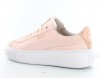 Puma Platform canvas paillette rose gold or