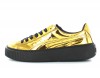 Puma Basket Platform Metalic Gold