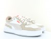 Puma Ca pro glitch suede beige blanc orange fluo