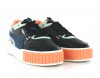 Puma Cali sport noir bleu orange vert beige