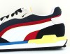 Puma City rider noir blanc rouge bleu jaune