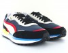 Puma City rider noir blanc rouge bleu jaune