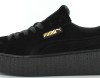 Puma suede creepers velvet Rihanna Puma Black-Black