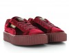 Puma suede creepers velvet Rihanna Royal Purple-Purple