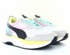 Puma Cruise rider silk blanc noir rose bleu jaune