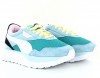 Puma Cruise rider silk bleu ciel blanc pastel