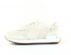 Puma Future rider premium beige blanc gomme