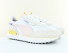 Puma Future rider soft blanc rose jaune violet