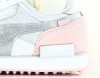 Puma Future rider arctic gs blanc argent rose