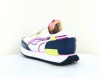 Puma Future rider twofold junior blanc bleu rose