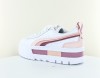 Puma Mayze interest blanc palette rose