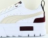 Puma Mayze luxe blanc beige bordeaux chocolat