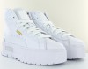 Puma Mayze mid blanc or